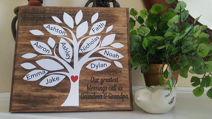 Family Tree craft from Misty Mount Emporium